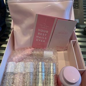 Olive and June Complete Mani System.  New in Box.  Neutral Colors.